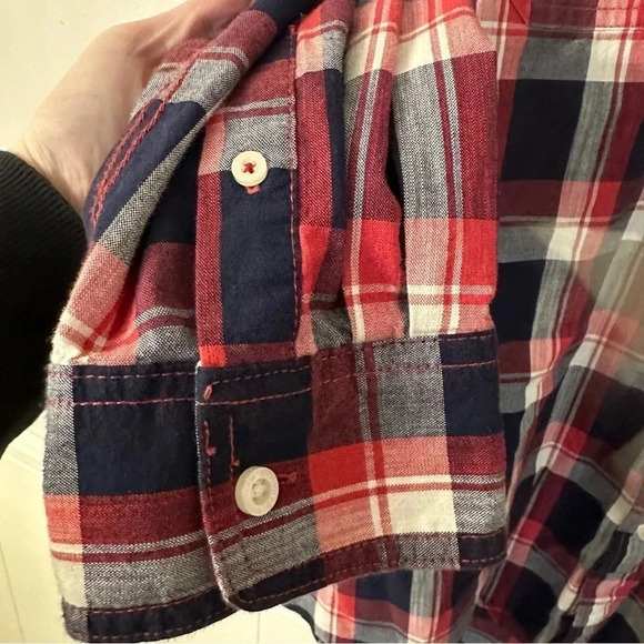 Wrangler Flex for Comfort Men's Long Sleeve Button-Up Plaid Shirt Size 3XL GUC - Picture 4 of 8